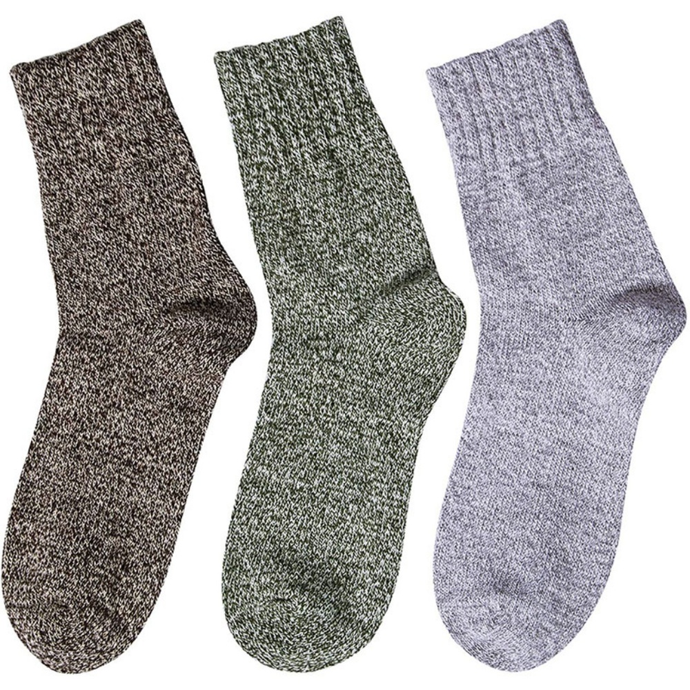 5 Pairs Men's Vintage Socks Cony Hair - Picture 7 of 8